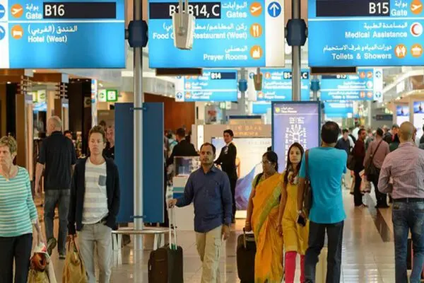 اختلال در پروازها و فرودگاه های امارات