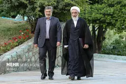 تصاویر اولین مناظره کاندیدهای انتخابات ریاست جمهوری