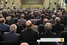 تصاویر دیدار مسئولان نظام با رهبر انقلاب