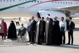 تصاویر سفر رئیس جمهور به استان سمنان
