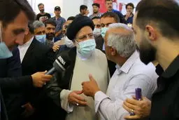 تصاویر رئیس جمهور در نمایشگاه کتاب