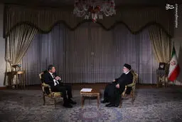 تصاویر گفتگو رئیسی با شبکه الجزیره عربی