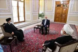 تصاویر جلسه سران قوا