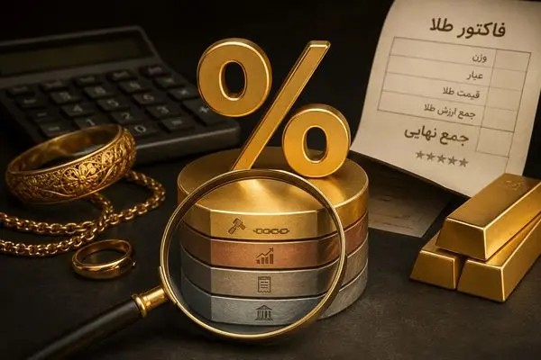 اجرت ساخت طلا چند درصد است؟