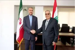 امیرعبداللهیان با همتای لبنانی‌اش دیدار کرد
