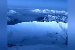 تصاوی باورنکردنی از بالاترین جای زمین که می توان پا گذاشت