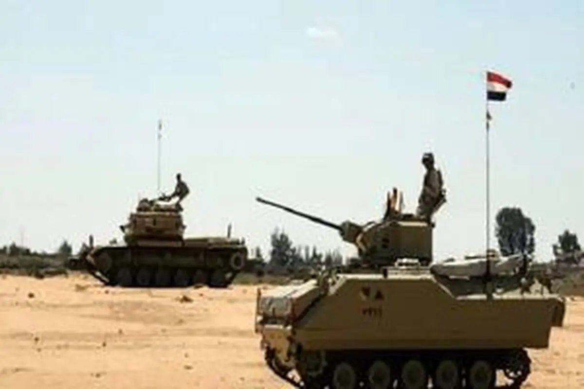 اقدام نظامی مصر نزدیک مرزهای فلسطین اشغالی تل‌آویو را نگران کرد