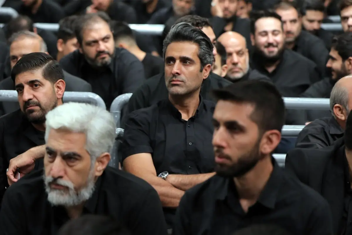 عکس جواد قارایی در بیت رهبری