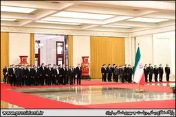 تصاویر استقبال رسمی رئیس جمهور چین از رئیسی 
