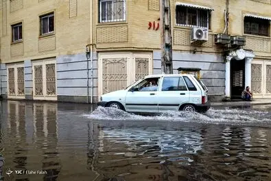 سیلاب در رشت