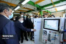 تصاویر مادورو در پارک فناوری پردیس