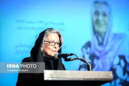 تصاویر بزرگداشت ژاله علو در خانه هنرمندان