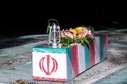 درد دل غم انگیز مادر یک شهید با پیکر شهید گمنام تازه تفحص شده