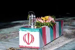 مراسم تشییع پیکر مطهر شهید مدافع حرم ناوسالار "رضا زارعی" 