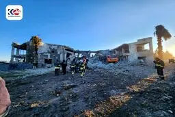 تصاویر جدید از مقر منهدم‌شدۀ موساد در اربیل