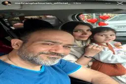 ​مهران غفوریان برای همسرش سنگ تموم گذاشت | تولد میلیاردی مهرای غفوریان برای همسرش