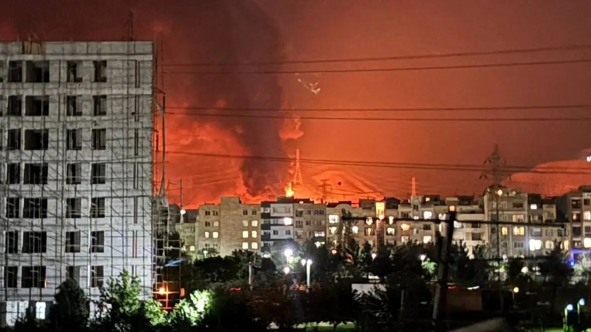 هشدار جدی به مردم ؛ نزدیک منطقه شهران نشوید + فیلم