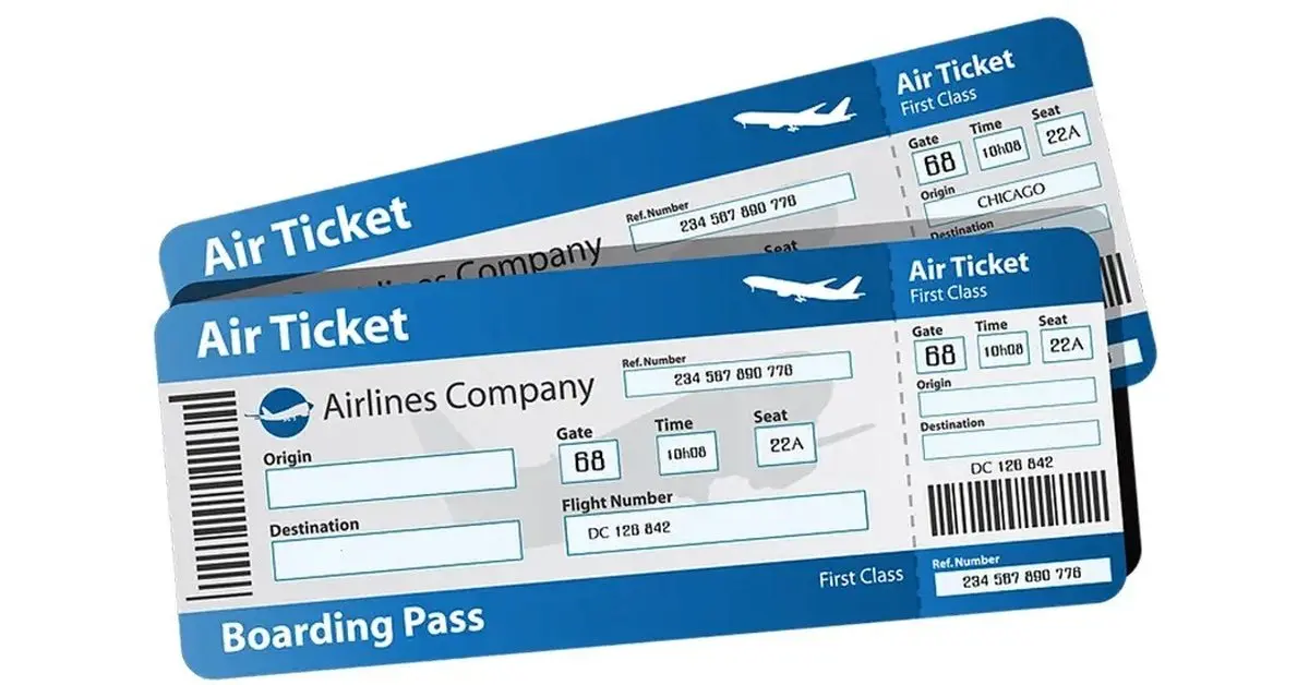 راهنمای خواندن اطلاعات روی بلیط هواپیما (کارت پرواز)