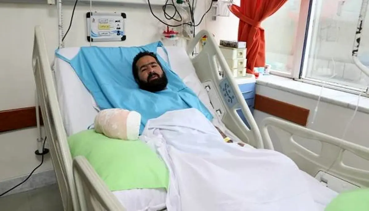 اولین سخنان سومین مضروب حادثه تروریستی حرم مطهر رضوی