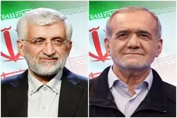 جدال پزشکیان و جلیلی به کرمانشاه رسید