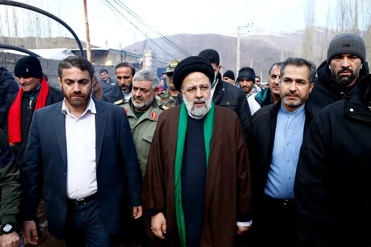 سخنان رئیسی در میان زلزله‌زدگان خوی