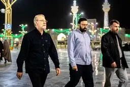لحظه رسیدن خیر شهادت علی لاریجانی به خانواده ایشان