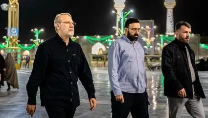 لحظه رسیدن خیر شهادت علی لاریجانی به خانواده ایشان