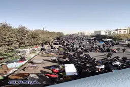 پیاده روی جاماندگان اربعین حسینی در تهران