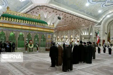 رئیس جمهور متخب در مرقد امام (ره)