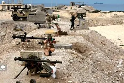 رزمایش نیروی دریایی سپاه