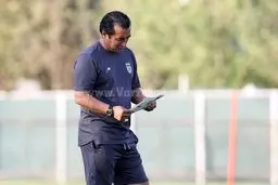 تصاویر اولین تمرین تیم ملی با حضور خداداد عزیزی