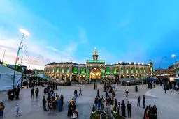 طوفان شن هولناک در کربلای معلی