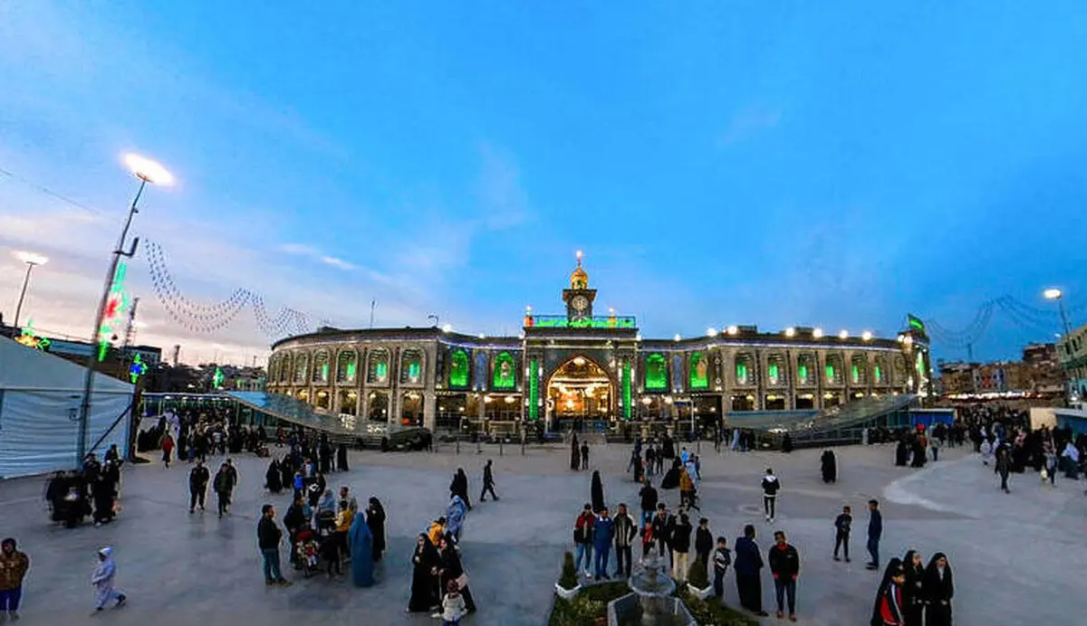 طوفان شن هولناک در کربلای معلی