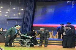 تصاویر تجلیل ازمادر شهید جمهور