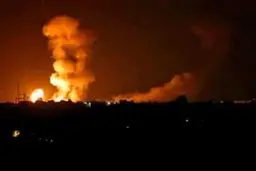 آغاز حمله هوایی آمریکا