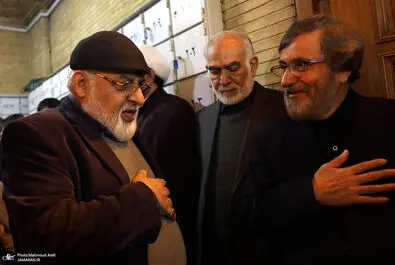 مراسم ختم همسر شهید مطهری