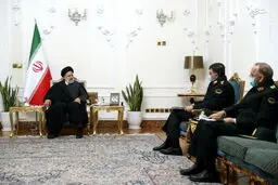 تصاویر دیدار سردار رادان با رئیسی