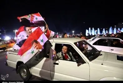 جشن مردم سوریه