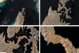 حفر کانال در ساحل جنوبی خلیج فارس برای دور زدن تنگه هرمز + عکس