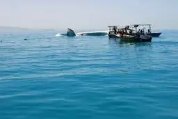 سقوط هواپیما در قشم + عکس