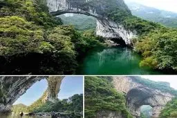 پل پری بزرگترین پل طبیعی در دنیا که با ماهواره کشف شد