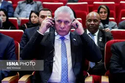 تصاویر دیدار رئیس جمهور کوبا از انستیتو پاستور ایران
