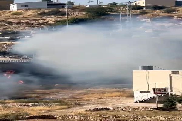 حمله شهرک نشینان صهیونیست به منازل فلسطین در الخلیل