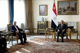 جزئیات دیدار عراقچی با رئیس‌جمهور مصر + عکس