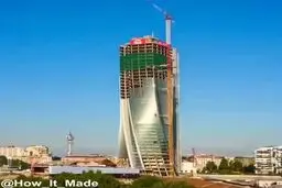 تایم لپس جالب از ساخت یک آسمان خراش