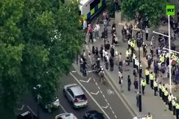 بازداشت ۲۰۰ حامی فلسطین در انگلیس