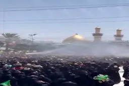 دسته عزاداری زنان قبیله بنی اسد در بین الحرمین