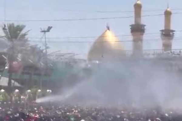 دسته عزاداری زنان قبیله بنی اسد در بین الحرمین