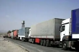 ترافیک نزدیک به ۳ هزار کامیون در مرز بازرگان + علت