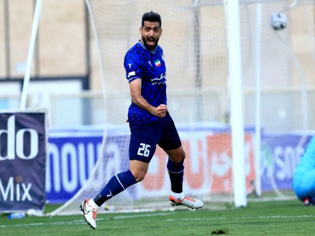 شادی گل به سپاهان با پیشگویی!(عکس)